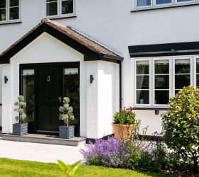 Flush Sash uPVC Window System for Arts & Crafts Style Home Renovation