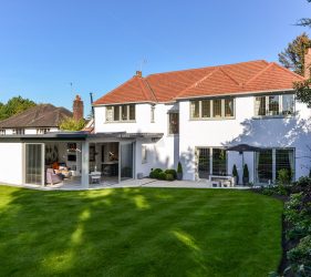 Sliding Glass Patio Doors in Painswick Smart Aluminium Visoglide Profiles