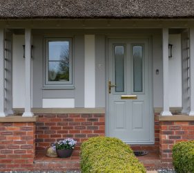 Painswick Wood Effect Windows and Composite Entrance Door