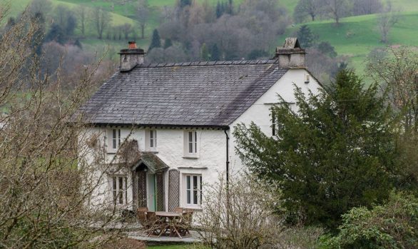 Timber Effect PVCu Windows with Wood Style Cream Finish and Cottage Bar